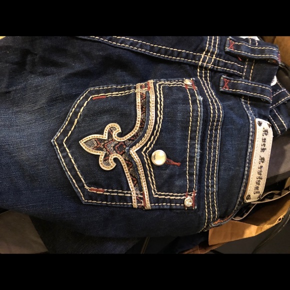 Rock revival jeans never work size 29 tall - Picture 1 of 1